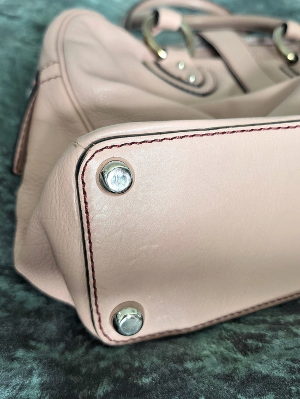 Marc Jacobs Venetia Satchel in Pink/Peach - Picture 5 of 8